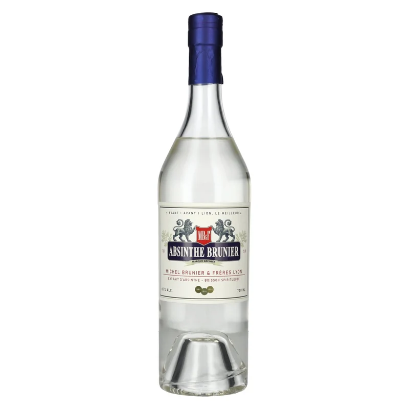 ABSINTHE BRUNIER Michel Brunier & Frères Lyon 65% Vol. 0,7l