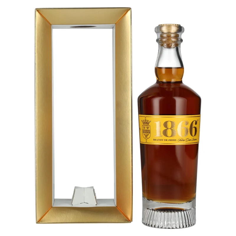 1866 Brandy Solera Gran Reserva 40% Vol. 0,7l in Geschenkbox