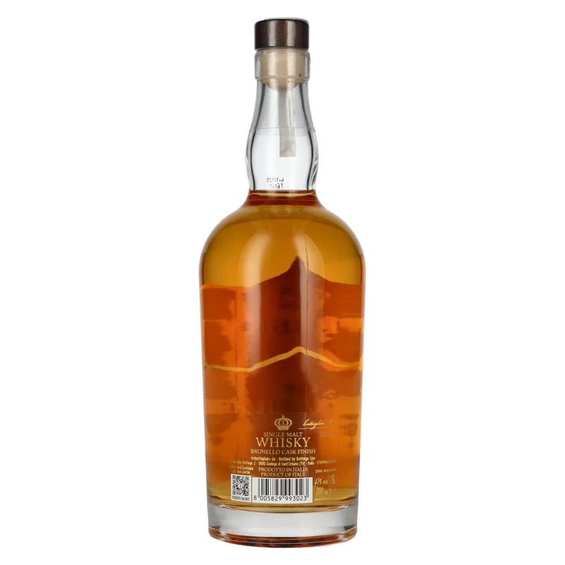 Bottega ALEXANDER Aqva Di Vita Brunello Cask Finish Single Malt Whisky 43% Vol. 0,7l