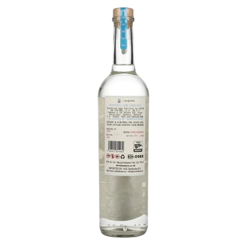 Agave de Cortés Mezcal Artesanal JOVEN 45% Vol. 0,7l