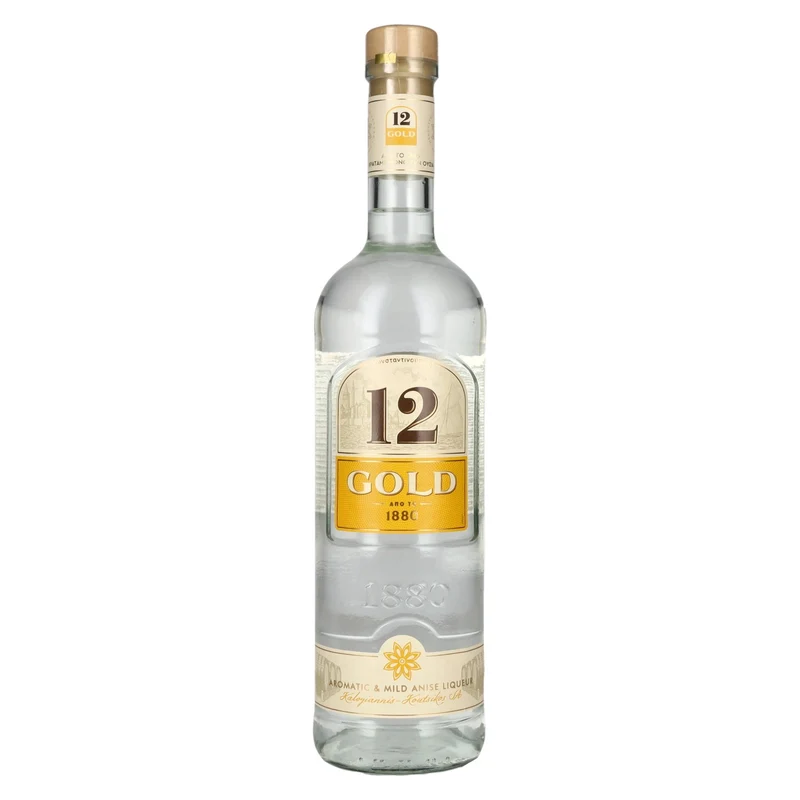 12 GOLD Anislikör by Ouzo 12 36% Vol. 0,7l