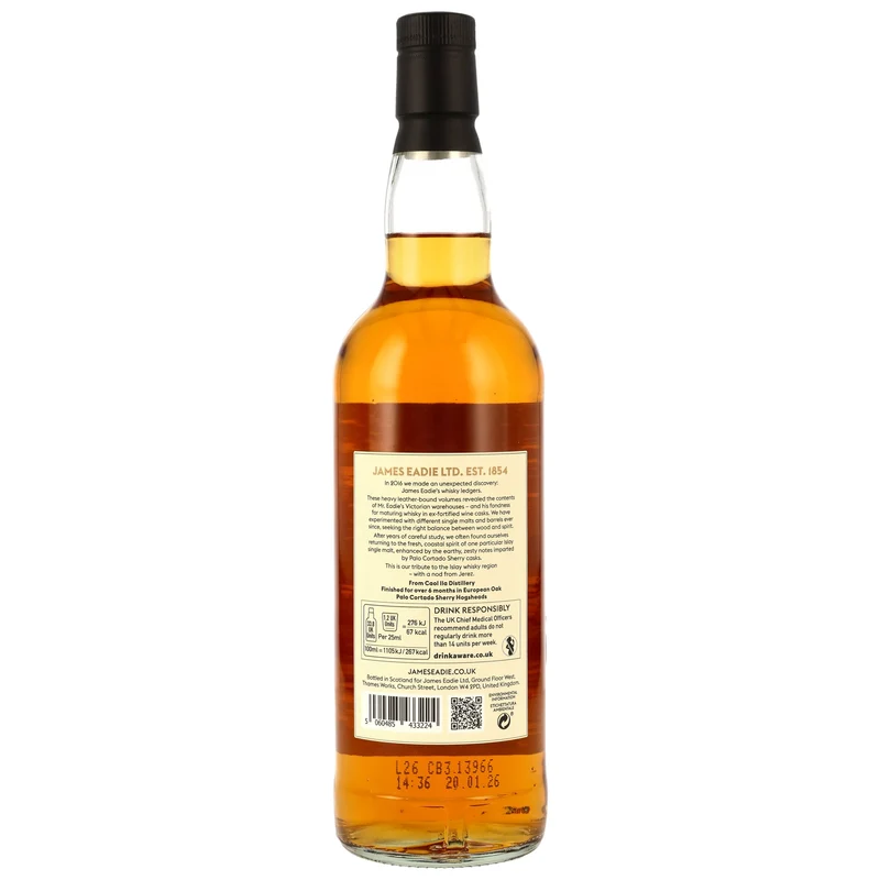 Islay Single Malt 8 Jahre 2013/2026 - James Eadie