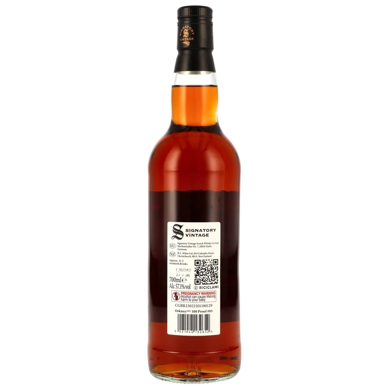 Orkney (HP) 15 Jahre 2011/2026 - Signatory Vintage - 100 Proof #83
