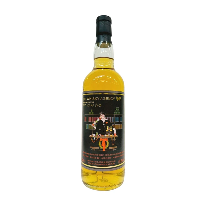 Glen Grant 26 Jahre 1999/2025 - The Whisky Agency - Farewell 2025