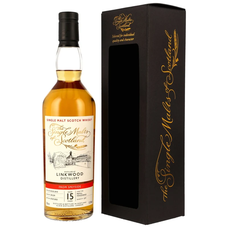 Linkwood 15 Jahre 2010/2025 - Single Malts of Scotland #301259