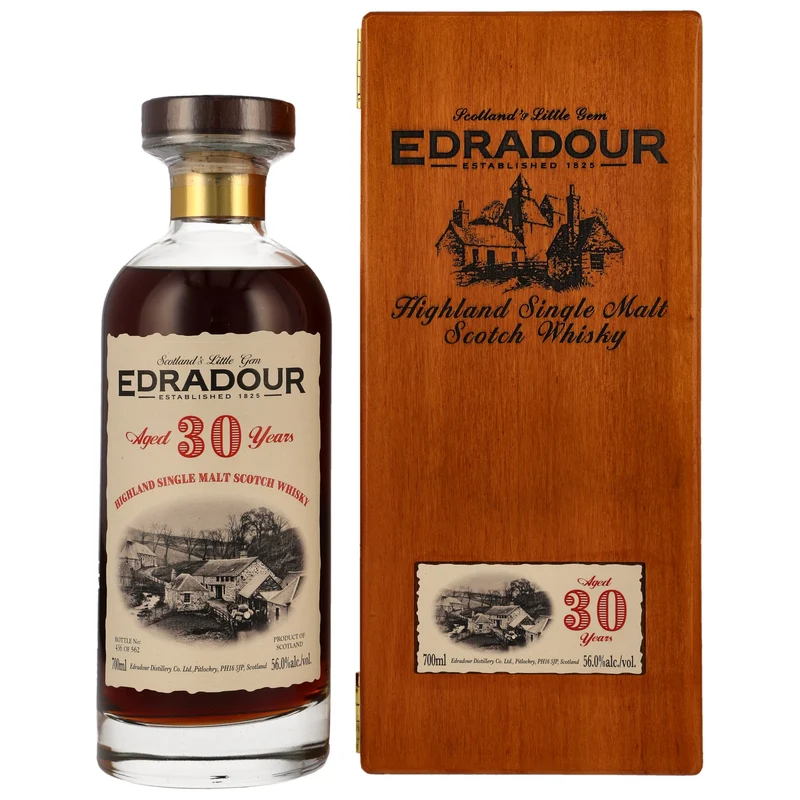 Edradour 30 Jahre 1993/2023 - Ibisco Decanter #302