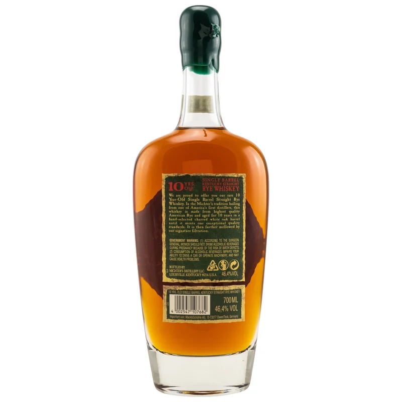 Michter's 10 - Single Barrel Rye #L25C1053