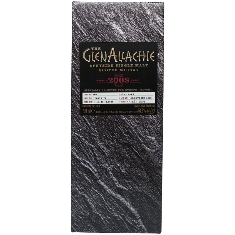 Glenallachie 9 Jahre 2008/2018 Single Cask for Europe - Batch 1