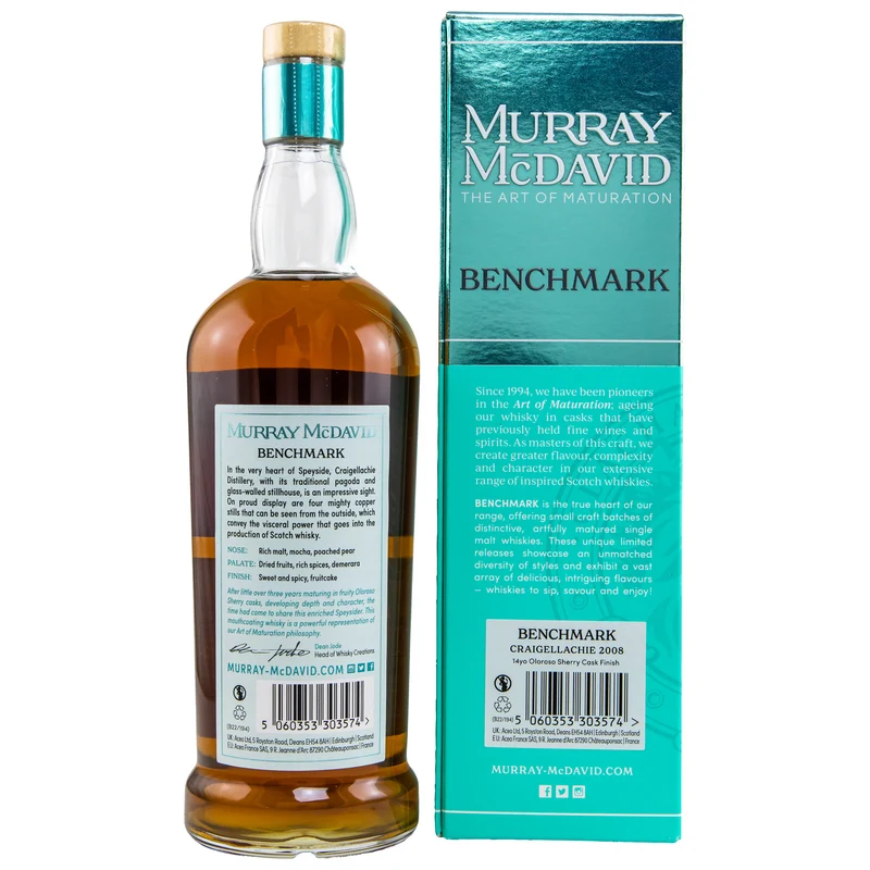 Craigellachie 14 Jahre 2008/2022 - Murray McDavid