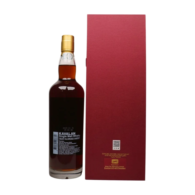 Kavalan - Oloroso Cask - S150825007A - The Whisky Agency
