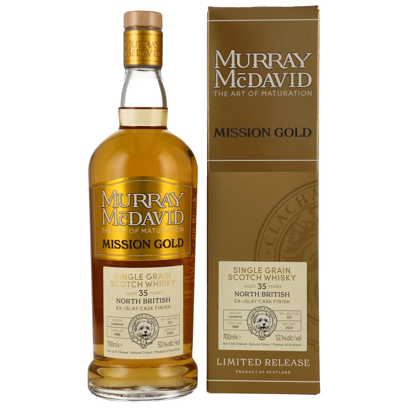 North British 35 Jahre 1988/2024 - Murray McDavid - Mission Gold