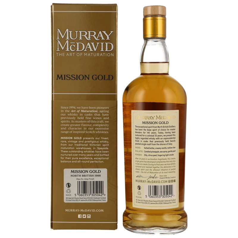 North British 35 Jahre 1988/2024 - Murray McDavid - Mission Gold