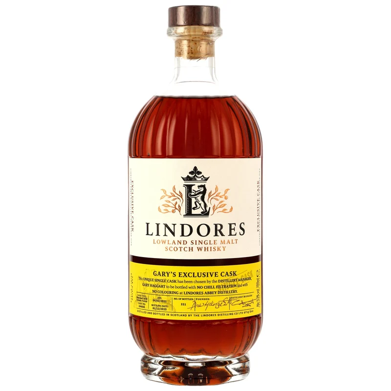 Lindores Abbey 4 Jahre 2021/2025 - Gary's Exclusive Cask