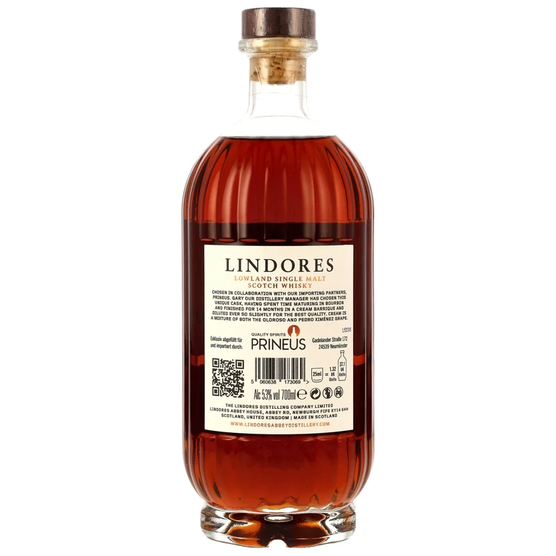 Lindores Abbey 4 Jahre 2021/2025 - Gary's Exclusive Cask