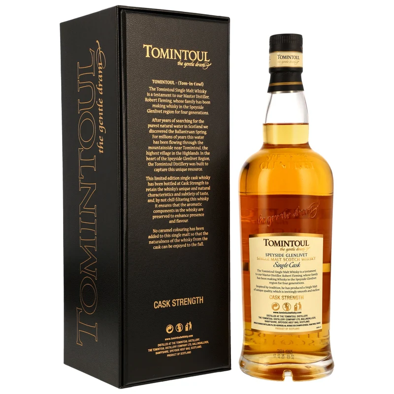 Tomintoul 12 Jahre 2013/2025 - Single Cask #4328 - Germany Exclusive