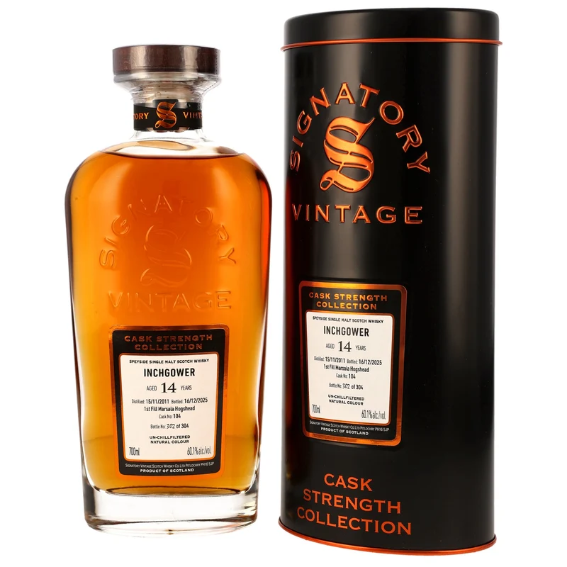 Inchgower 14 Jahre 2011/2025 - Signatory Vintage #104