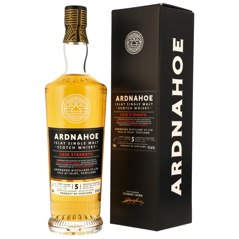 Ardnahoe 5 Jahre - Cask Strength Batch 2