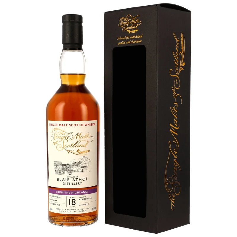 Blair Athol 18 Jahre 2006/2025 - Single Malts of Scotland #40244