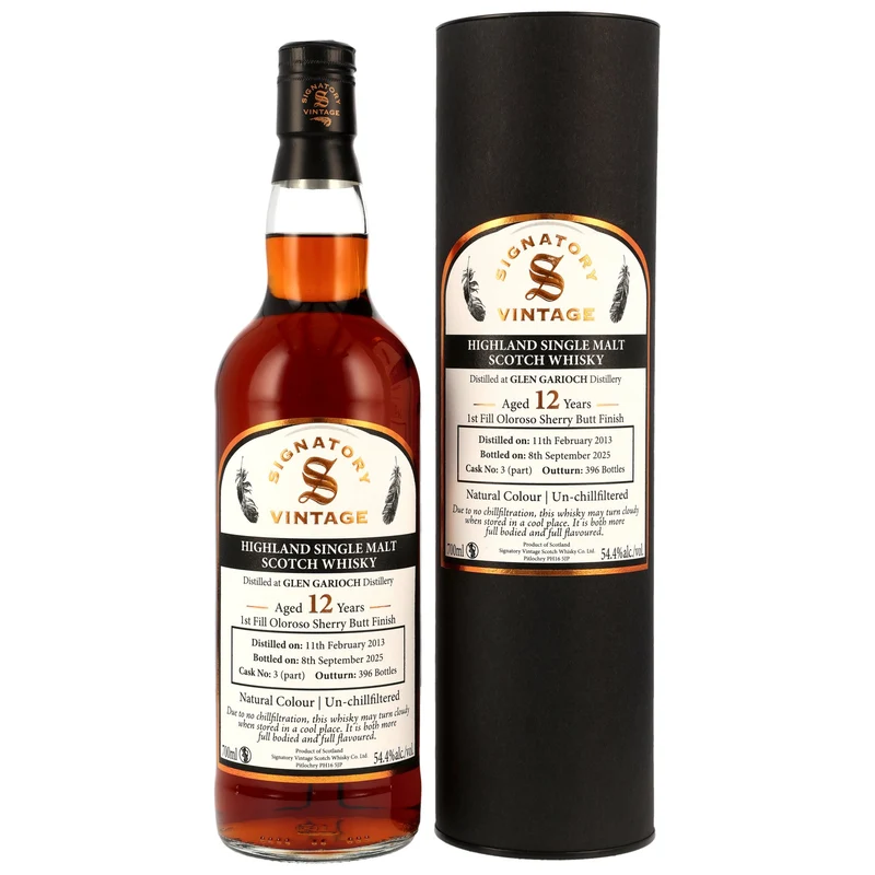 Glen Garioch 12 Jahre 2013/2025 - Signatory Vintage #4
