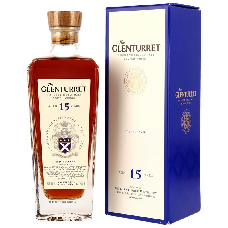 Glenturret 15 Jahre - Release 2025