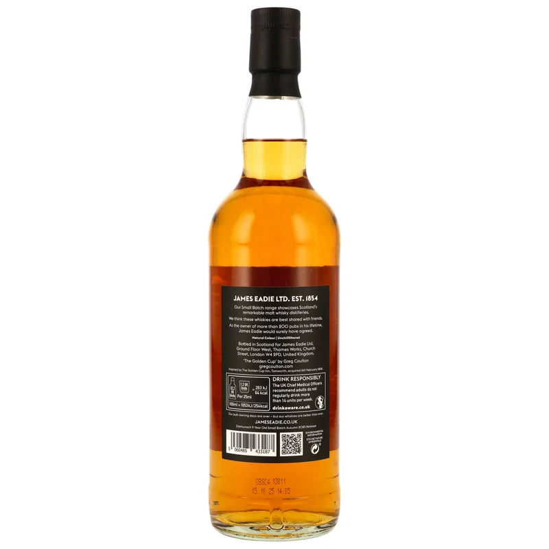 Dalmunach 9 Jahre 2016/2025 - James Eadie - Small Batch