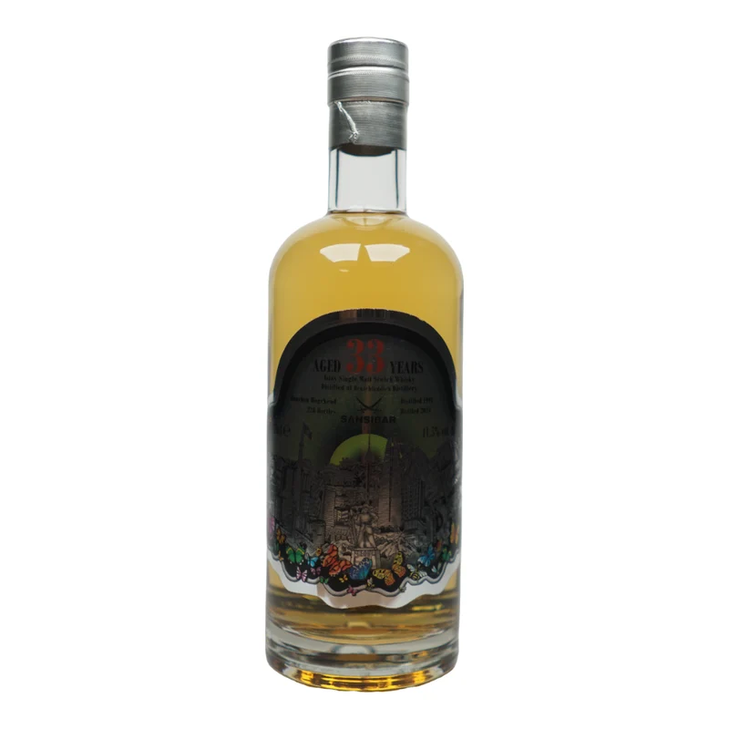Bruichladdich 33 Jahre 1991/2024 - Sansibar - Fazzino Artwork