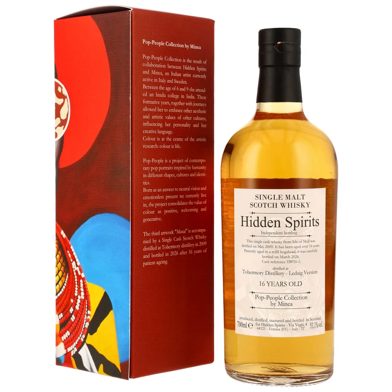 Ledaig 16 Jahre 2009/2026 - Hidden Spirits