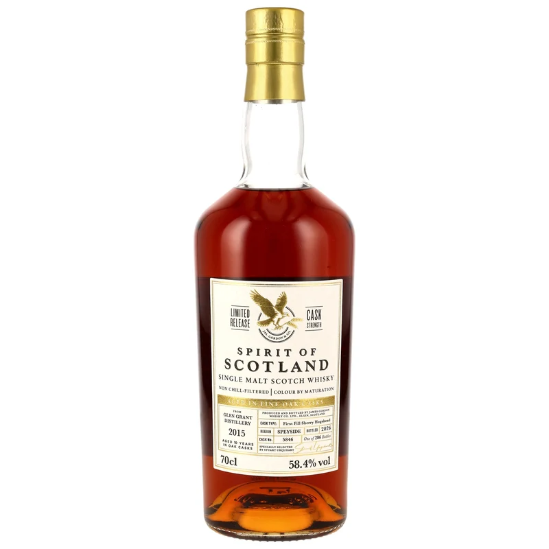 Glen Grant 10 Jahre 2015/2026 - Gordon & MacPhail - Spirit of Scotland
