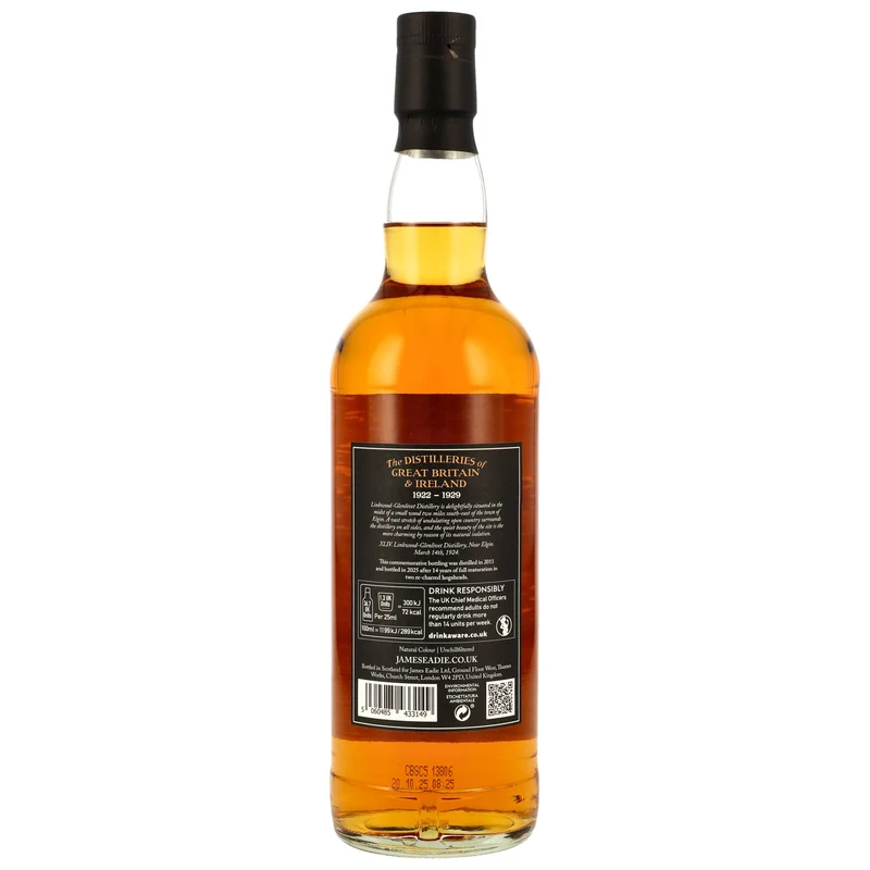 Linkwood 14 Jahre 2011/2025 - James Eadie - Distilleries of Great Britain