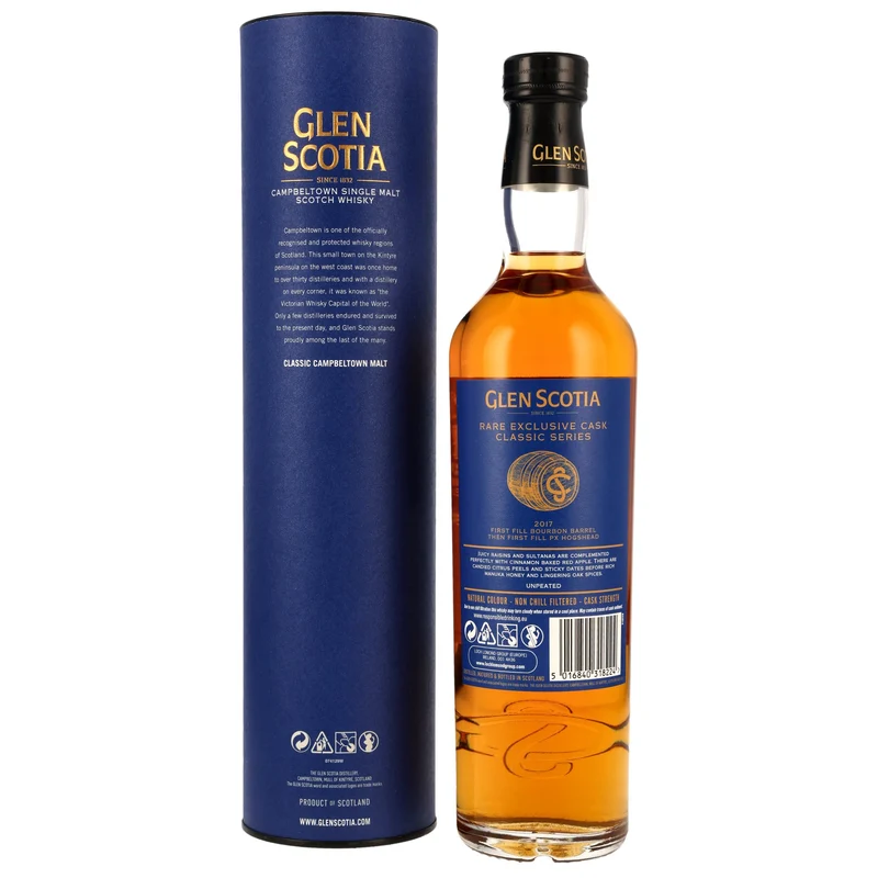 Glen Scotia 2017/2025 - The Classic Series #1 - Cask 24/498-2