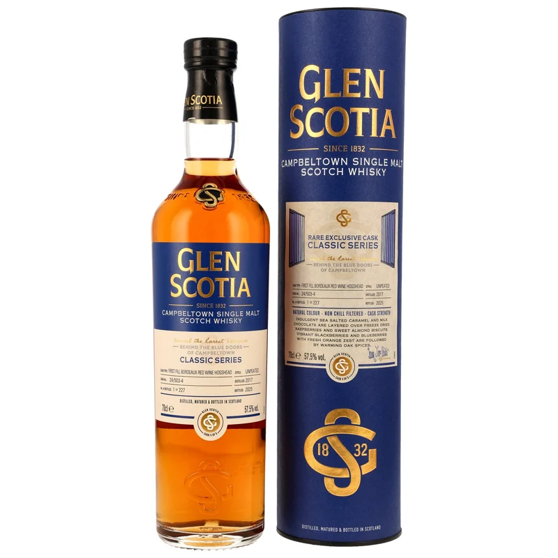 Glen Scotia 2017/2025 - The Classic Series #1 - Cask 24/503-4