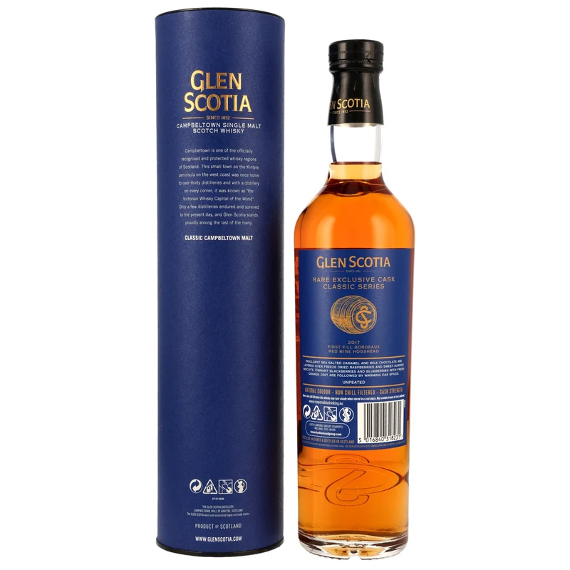 Glen Scotia 2017/2025 - The Classic Series #1 - Cask 24/503-4
