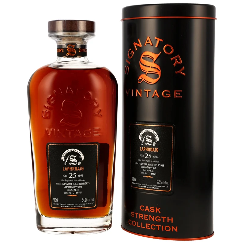 Laphroaig 25 Jahre 2000/2025 - Symington’s Choice #4078