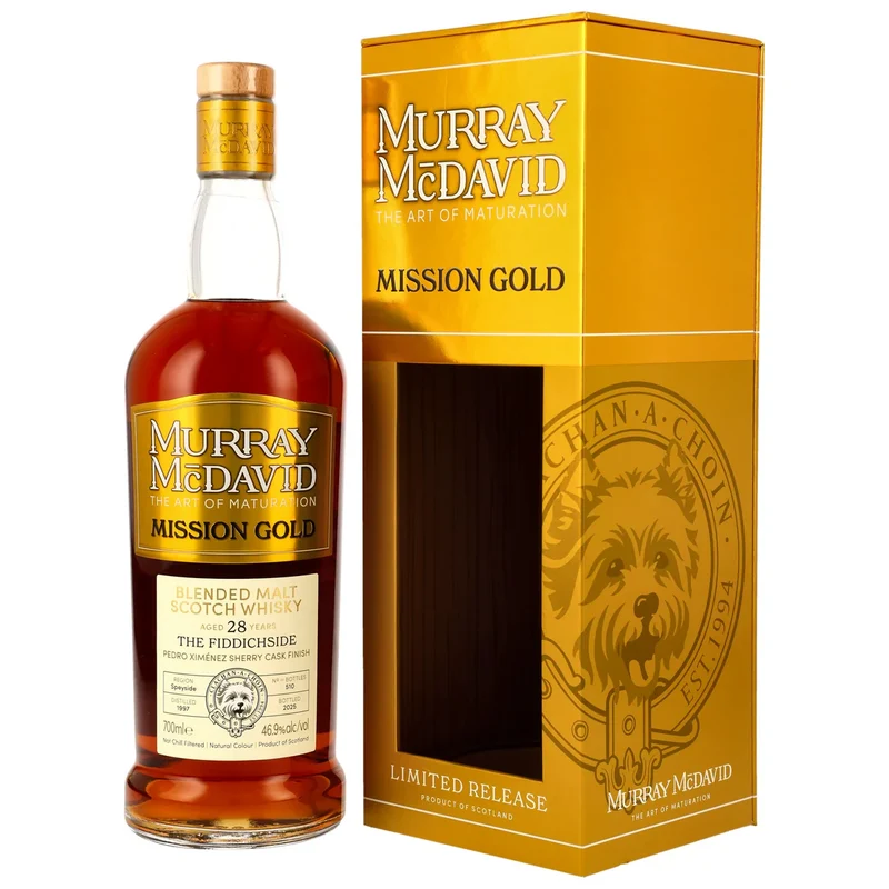 Fiddichside 28 Jahre 1997/2025 - Murray McDavid - Mission Gold