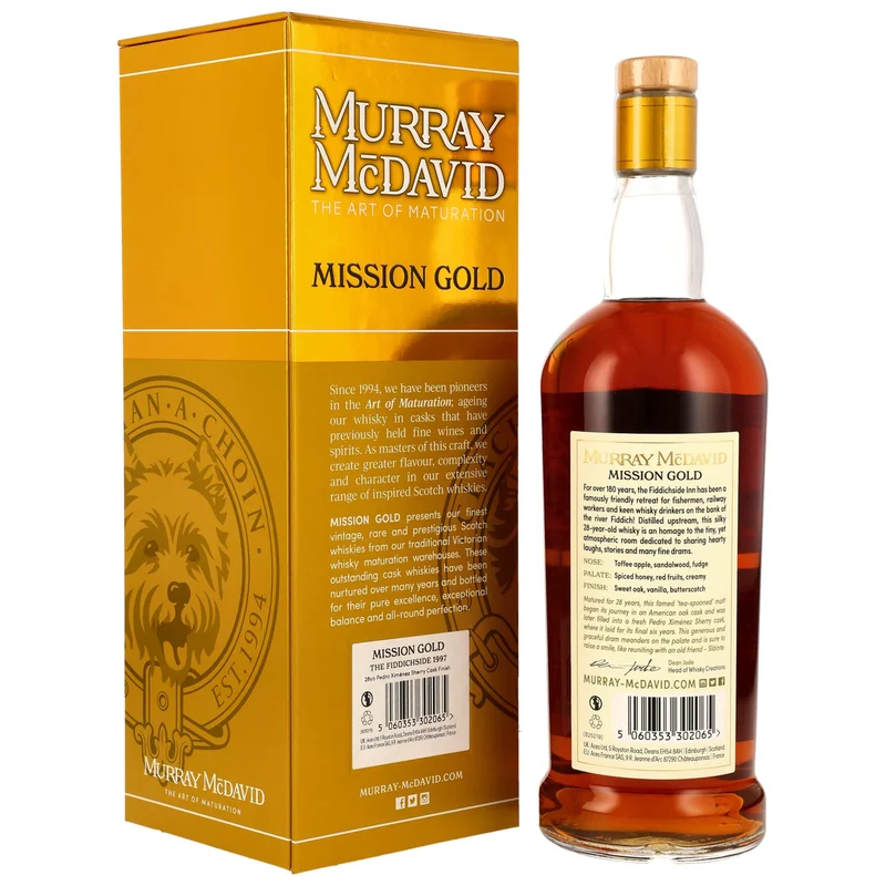 Fiddichside 28 Jahre 1997/2025 - Murray McDavid - Mission Gold
