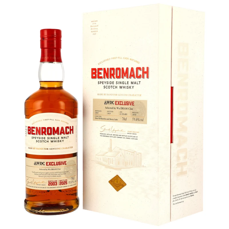 Benromach 22 Jahre 2003/2025 - Wu Dram Clan