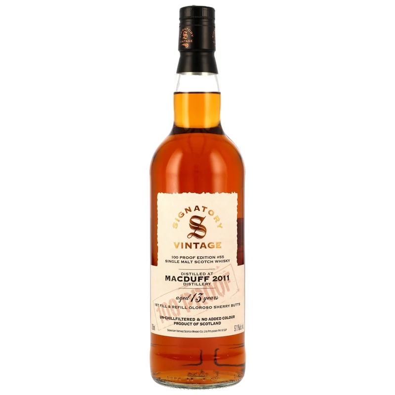 Macduff 13 Jahre 2011/2025 - Signatory Vintage 100 Proof