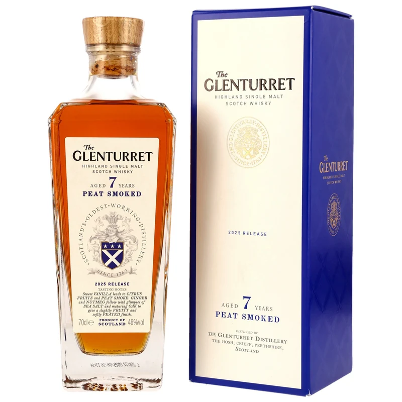Glenturret 7 Jahre - Peat Smoked 2025