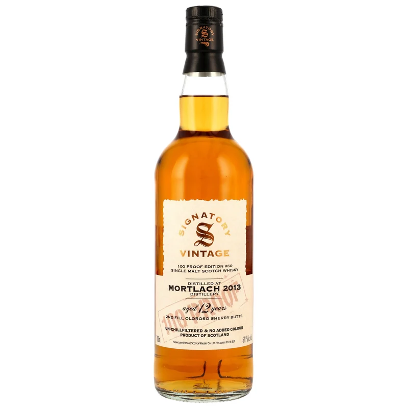 Mortlach 12 Jahre 2013/2025 - Signatory Vintage - 100 Proof #60