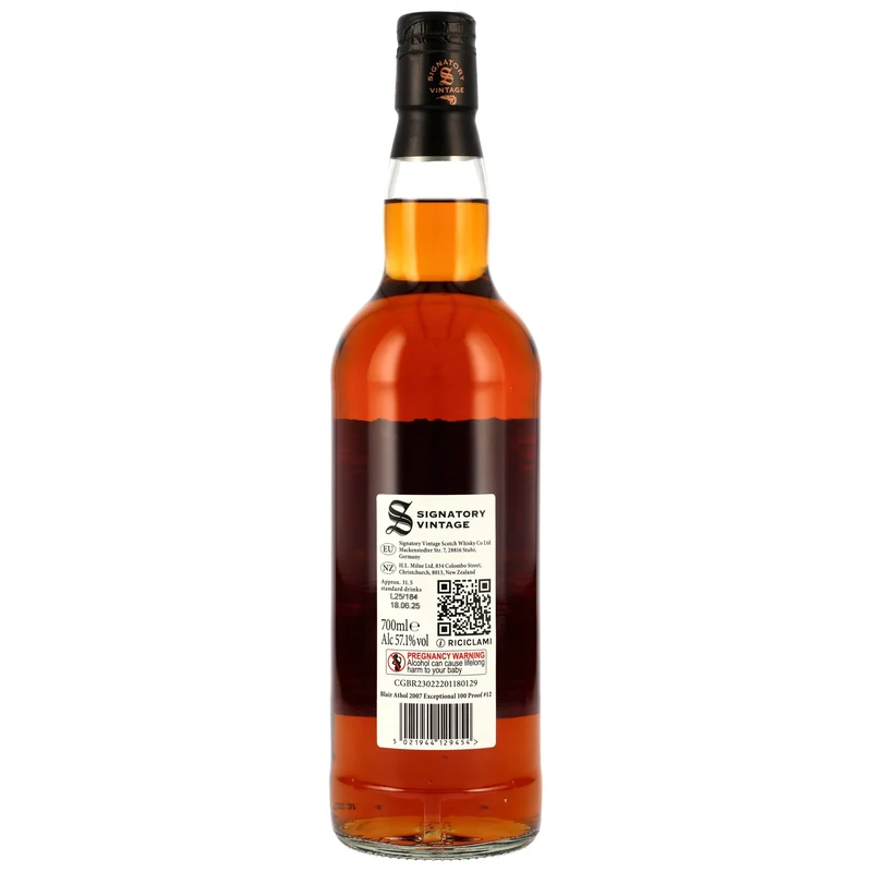 Blair Athol 17 Jahre - Signatory Vintage - 100 Proof - Exceptional Cask #12