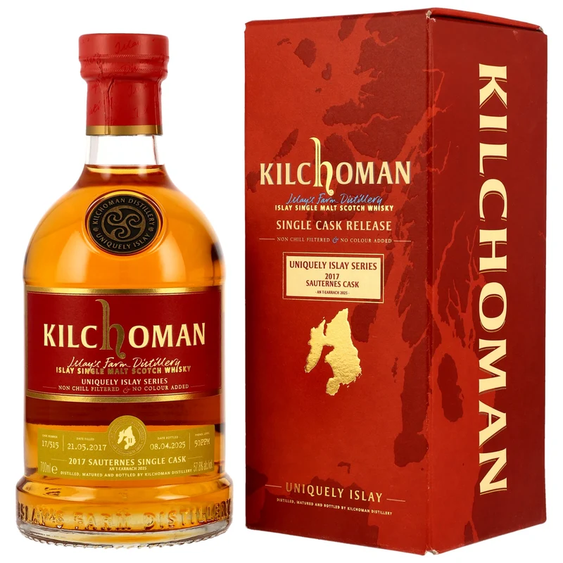 Kilchoman 7 Jahre 2017/2025 - An T-Earrach 2025