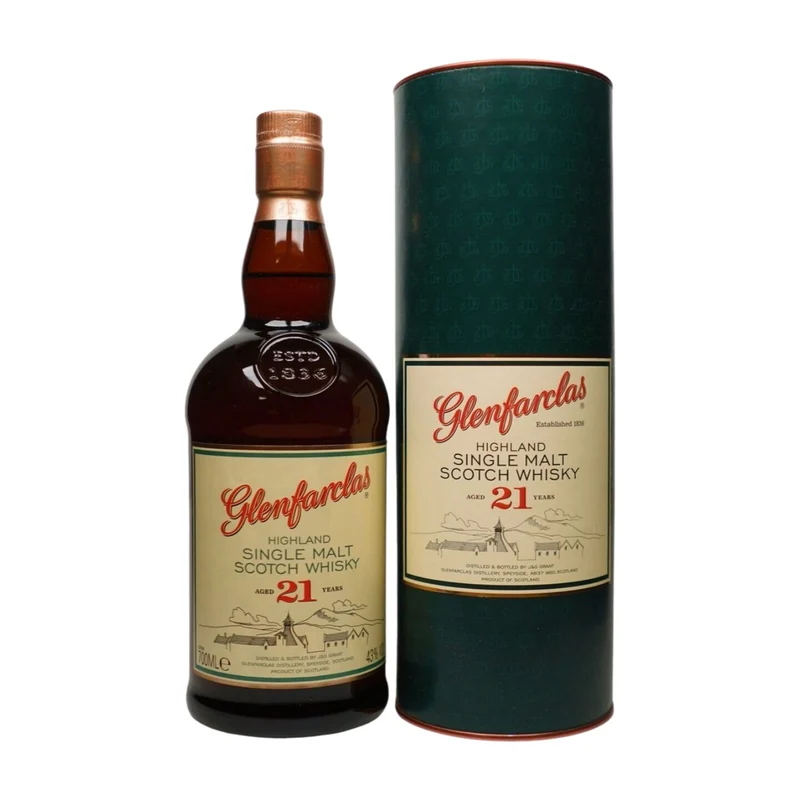 Glenfarclas 21 Jahre + 1x Glenfarclas 25 (5cl)