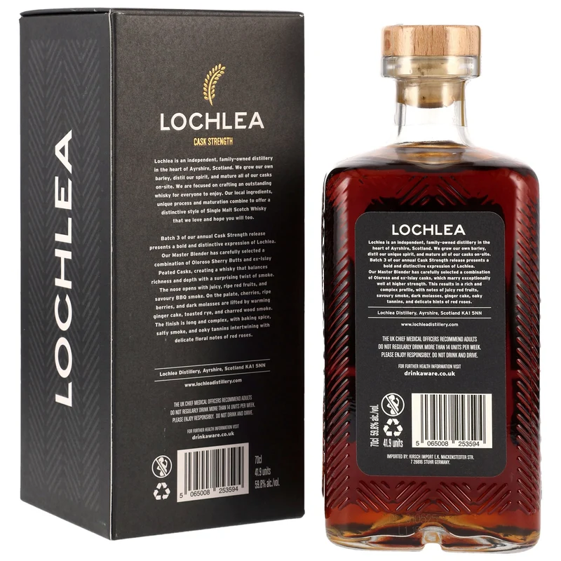 Lochlea - Cask Strength - Batch 3