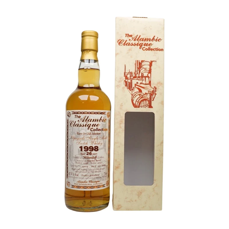 Miltonduff 26 Jahre 1998/2025 - Alambic Classique #25014