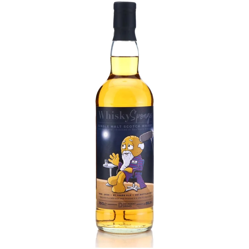 Ben Nevis 27 Jahre 1996/2024 - Whisky Sponge - Edition No. 58b
