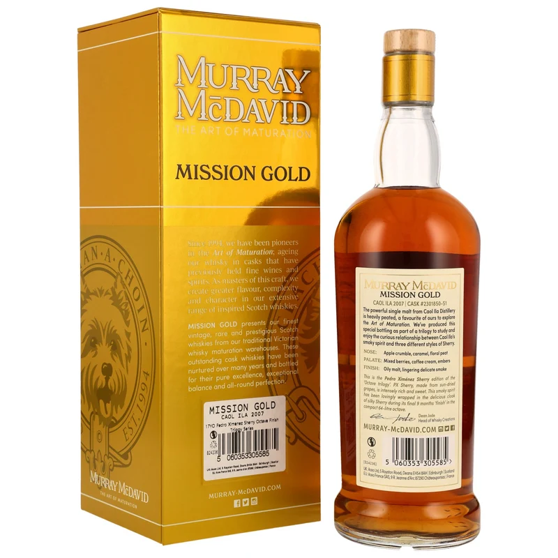 Caol Ila 17 Jahre 2007/2024 - Murray McDavid - Octave Trilogy #3