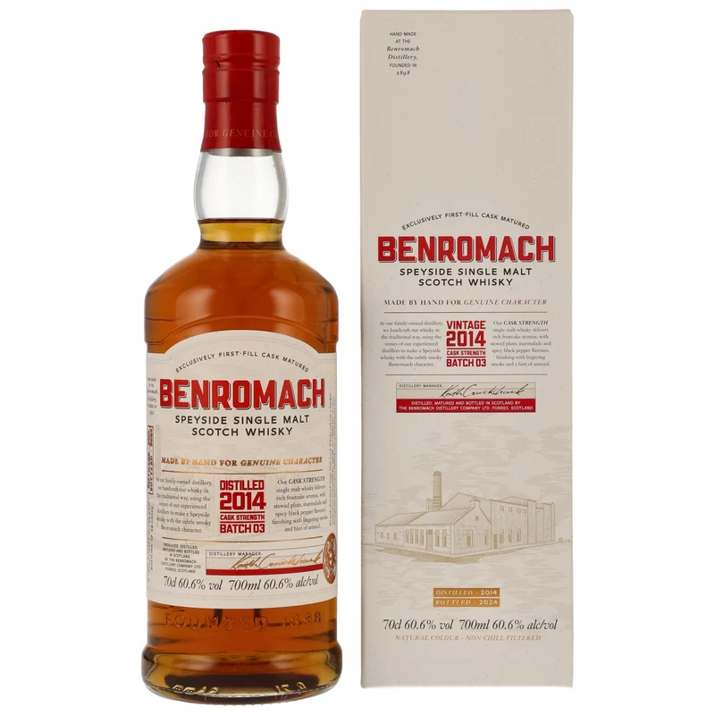 Benromach 10 Jahre 2014/2024 - Cask Strength - Batch 3
