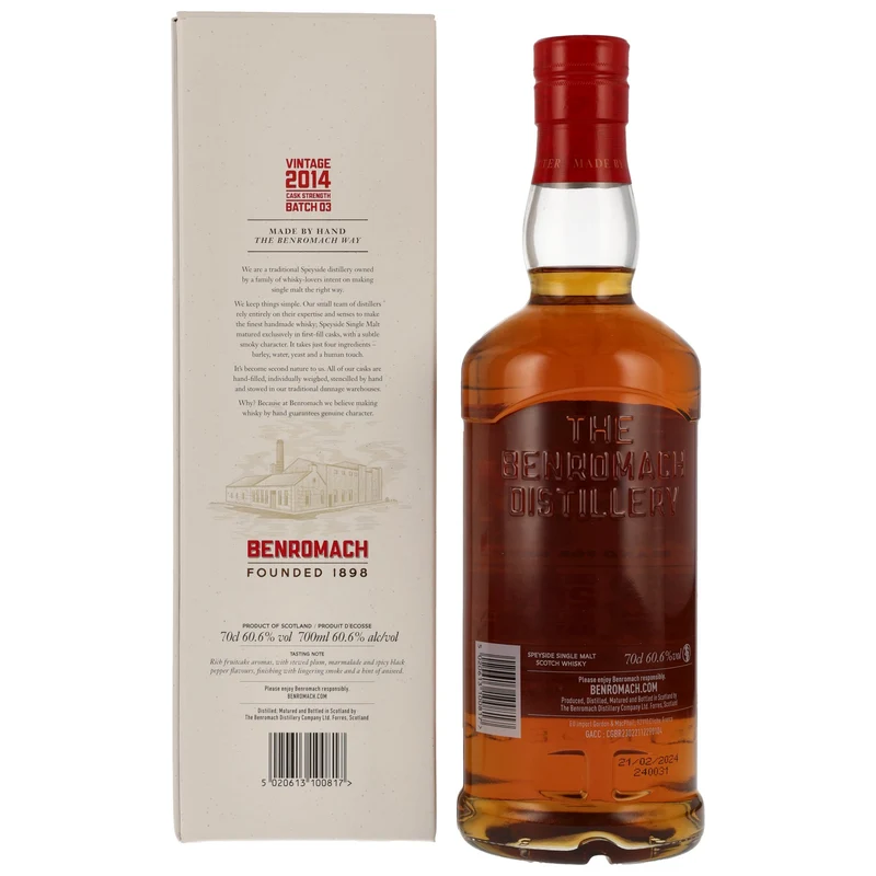 Benromach 10 Jahre 2014/2024 - Cask Strength - Batch 3