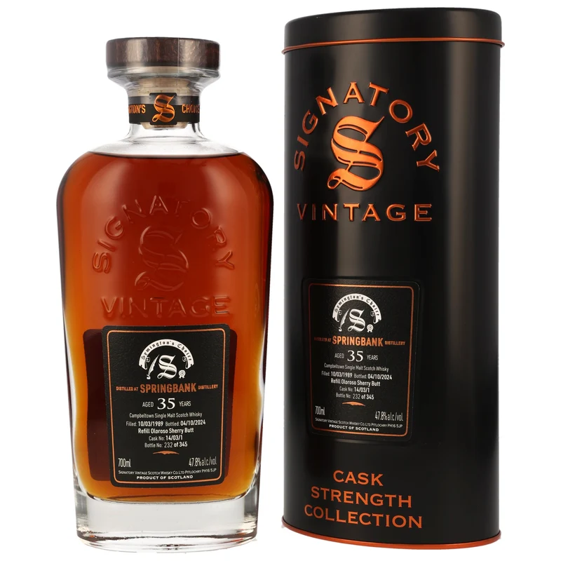 Springbank 35 Jahre 1989/2024 - Symington’s Choice #14/03/1