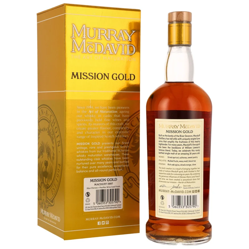 Macduff 26 Jahre 1999/2024 - Murray McDavid - Mission Gold